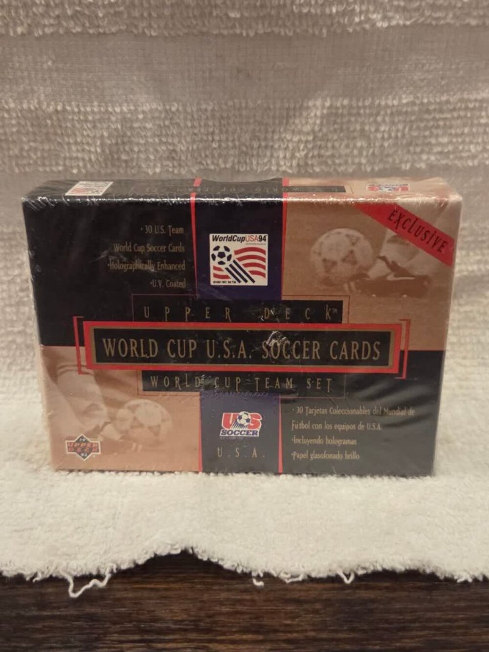 1994 Upper Deck World Cup USA Soccer Cards U.S. Team Set Sealed 30 Cards